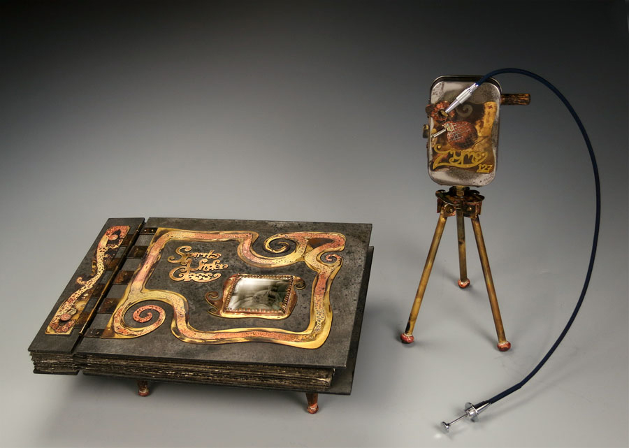 Zymo 127 pinhole camera, built to take photos in the Zymoglyphic Museum